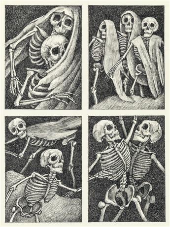 ARNOLD LOBEL. Dance of the Thirteen Skeletons.